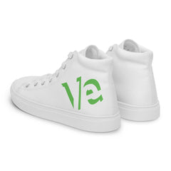 Grass Ve Vegan Men’s high top canvas shoes