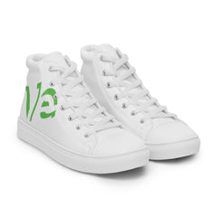 Grass Ve Vegan Men’s high top canvas shoes