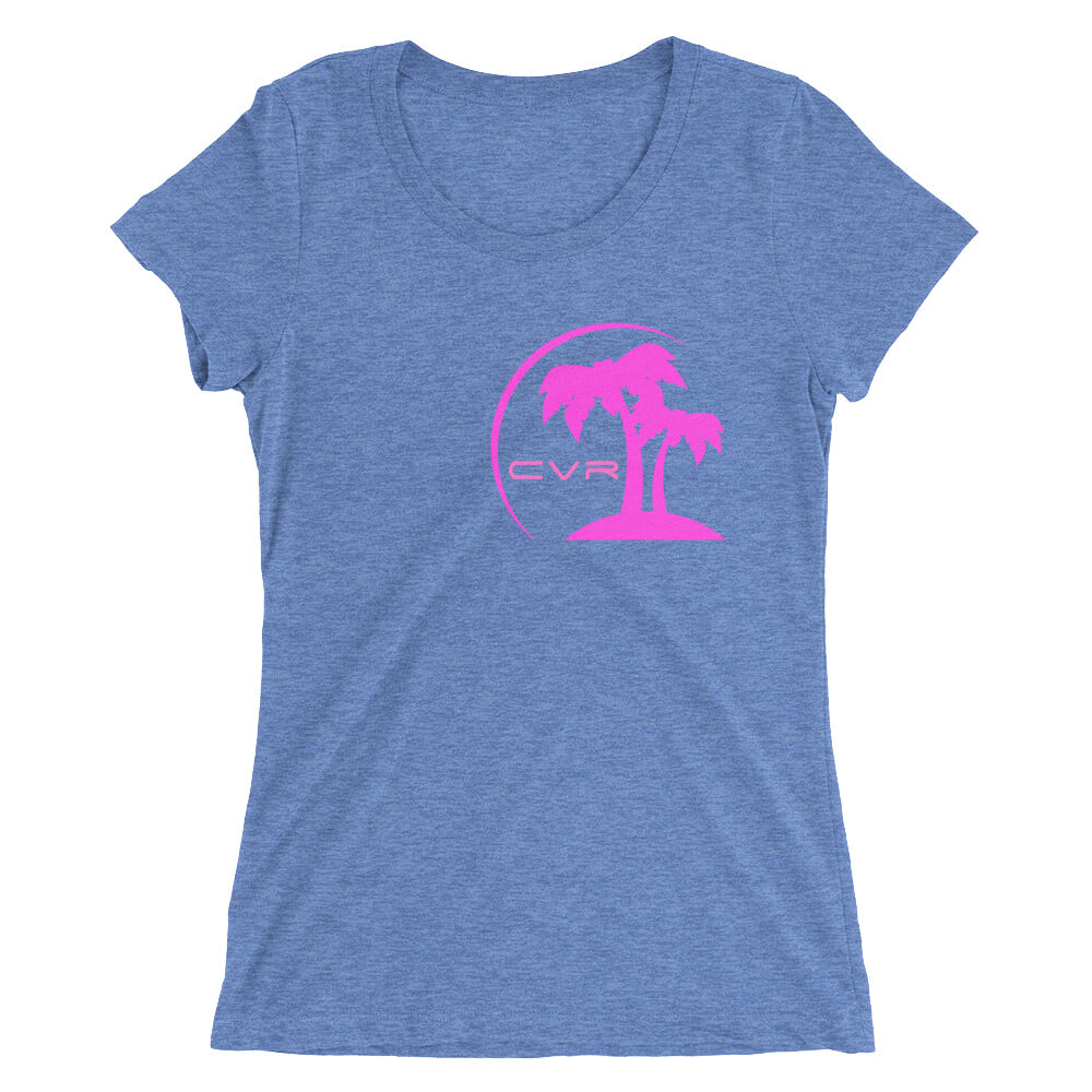 CVR Double Palm SFELV CVR Collection Short Sleeve Women’s t-shirt - California Vegan Republic Spring/Summer 2019
