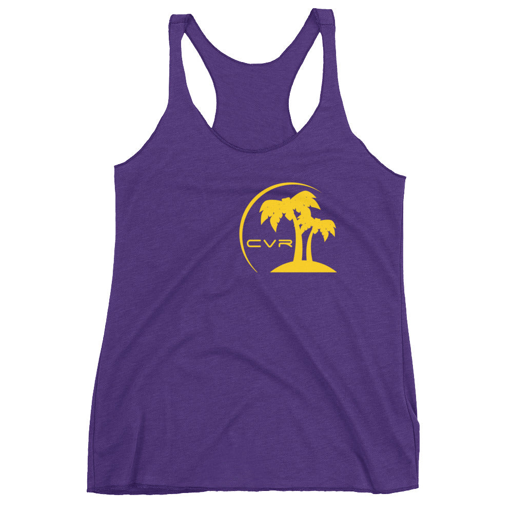 California Vegan Republic CVR Double Palm Women's Tank Top SFELV Spring/Summer 2019