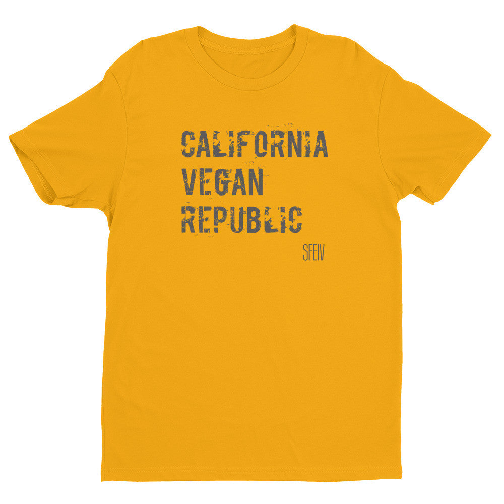 California Vegan Republic SFElV Short sleeve men's t-shirt