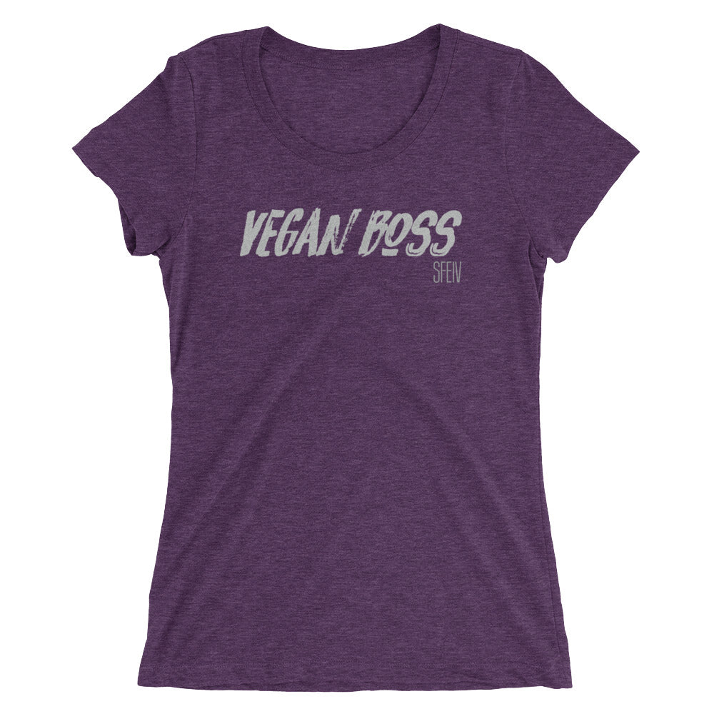 VEGAN BOSS SFElV Women's short sleeve t-shirt