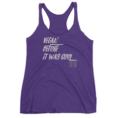 Vegan Before It Was Cool SFELV Women's tank top