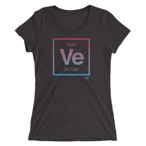 Ve Vegan 24.7.365 SFElV Elements Collection Women's short sleeve t-shirt