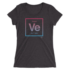 Ve Vegan 24.7.365 SFElV Elements Collection Women's short sleeve t-shirt