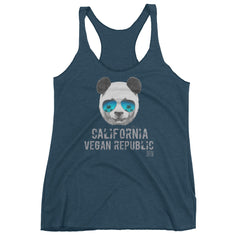 California Vegan Republic Panda SFElV Women's tank top