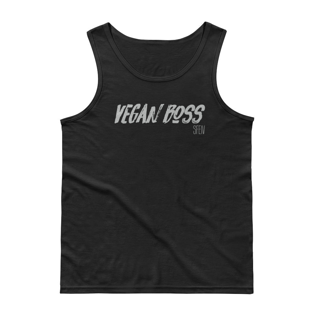 VEGAN BOSS SFElV Men's Tank Top