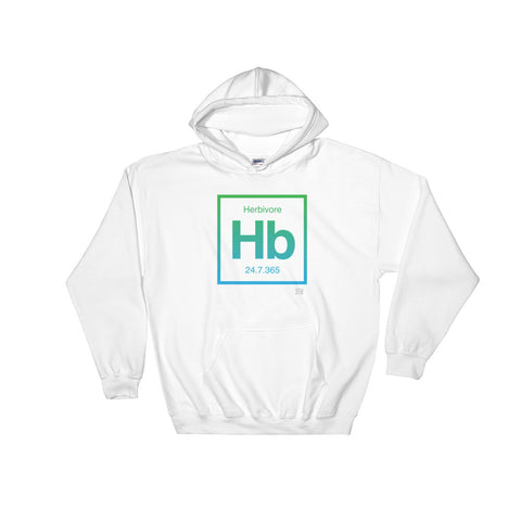 Hb Herbivore 24.7.365 SFElV Elements Collection Unisex Hooded Sweatshirt