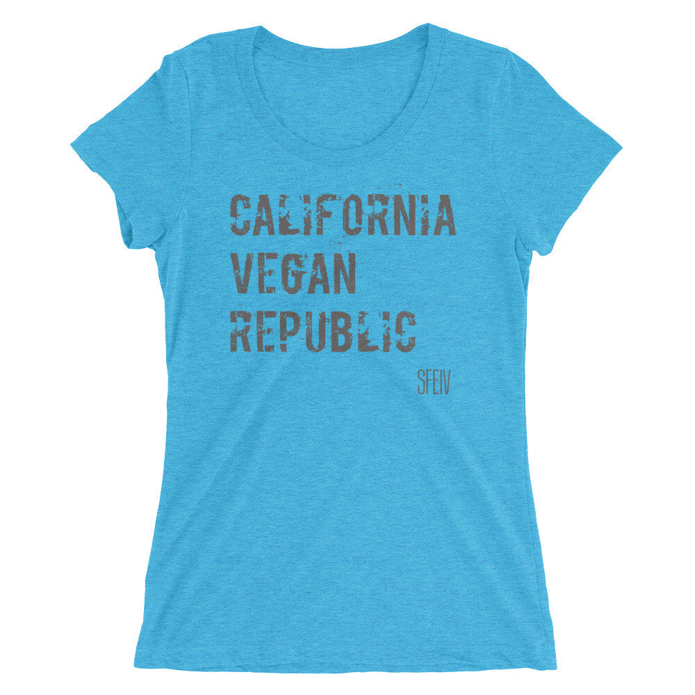 California Vegan Republic SFELV Women's short sleeve t-shirt