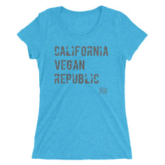 California Vegan Republic SFELV Women's short sleeve t-shirt