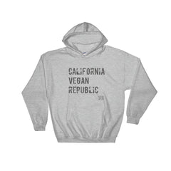 California Vegan Republic. SFElV Men's & Women's Hooded Sweatshirt