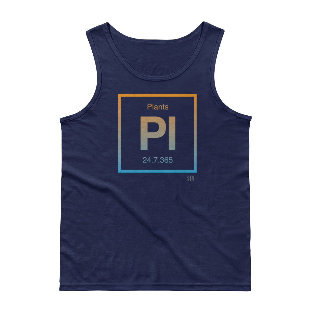 Pl Plants 24.7.365 SFElV Elements Collection Men's Tank Top