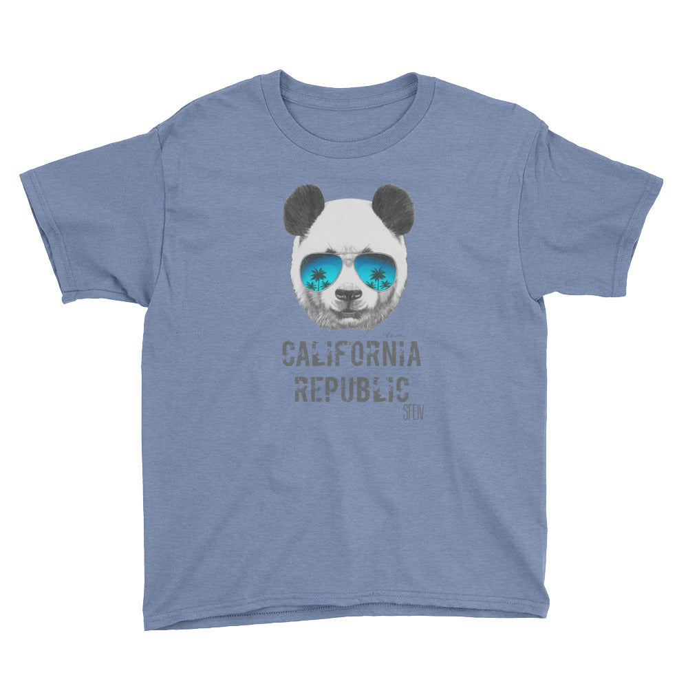 California Rebulic SFELV Boy's Short Sleeve T-Shirt