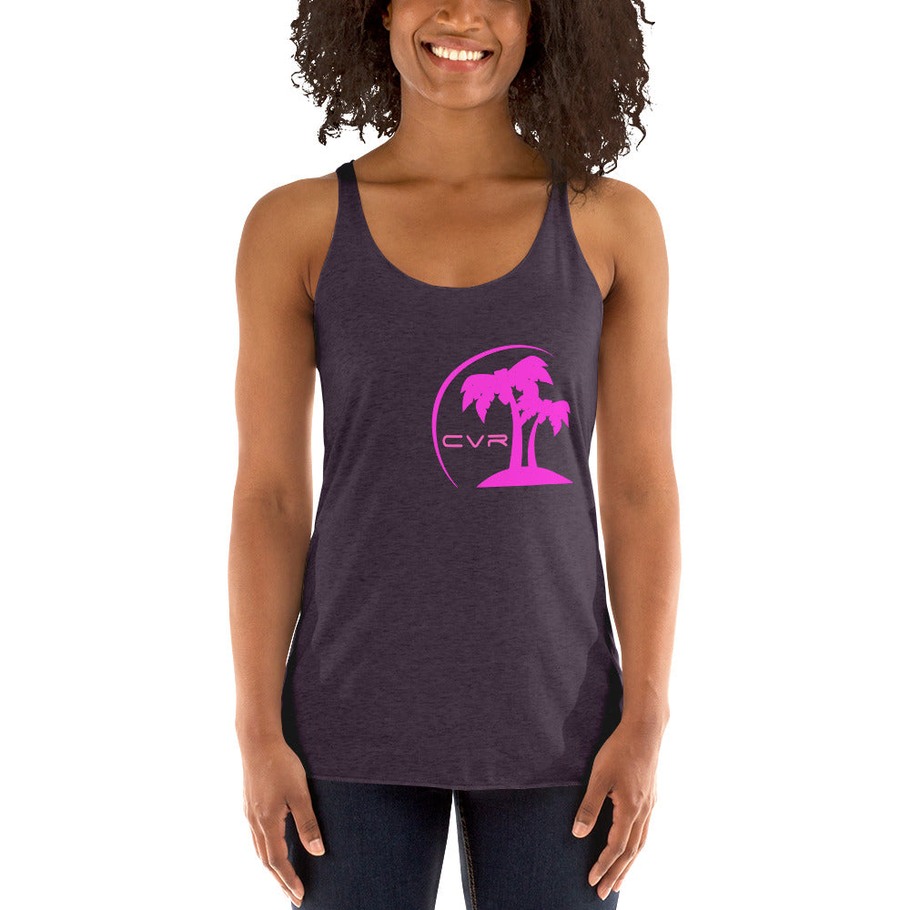 California Vegan Republic CVR Double Palm Women's Tank Top SFELV Spring Summer 2019