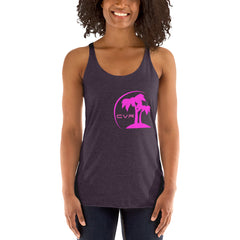 California Vegan Republic CVR Double Palm Women's Tank Top SFELV Spring Summer 2019