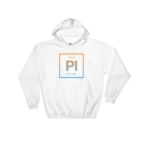 Pl Plants 24.7.365 SFElV Elements Collection Unisex Hooded Sweatshirt
