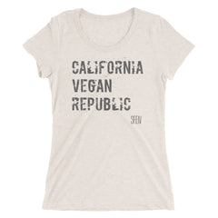 California Vegan Republic SFELV Women's short sleeve t-shirt