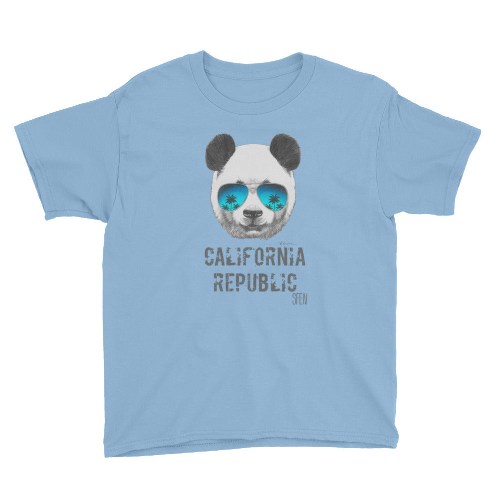 California Rebulic SFELV Boy's Short Sleeve T-Shirt