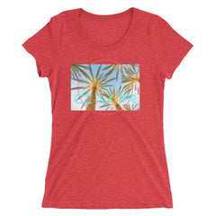 CVR Summer Palm SFELV CVR Collection Short Sleeve Women’s t-shirt - California Vegan Republic Spring/Summer 2019