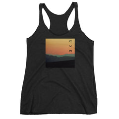 CVR Sunset SFELV CVR Collection Short Sleeve Women’s Tank Top - California Vegan Republic Spring/Summer 2019