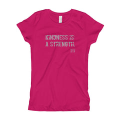 Kindness Is A Strength. SFELV Girl's T-Shirt