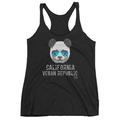 California Vegan Republic Panda SFElV Women's tank top