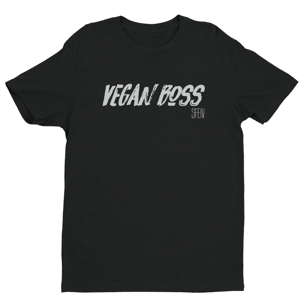VEGAN BOSS SFElV Men's Short Sleeve T-shirt