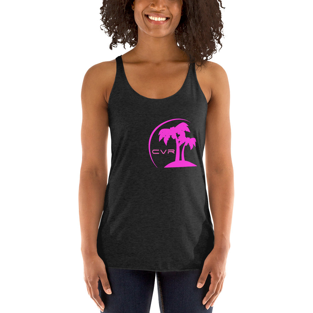California Vegan Republic CVR Double Palm Women's Tank Top SFELV Spring Summer 2019