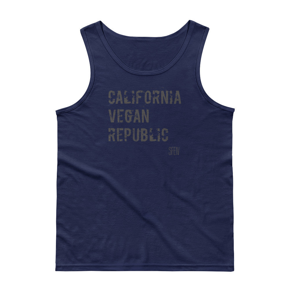 California Vegan Republic SFELV Men's Tank Top
