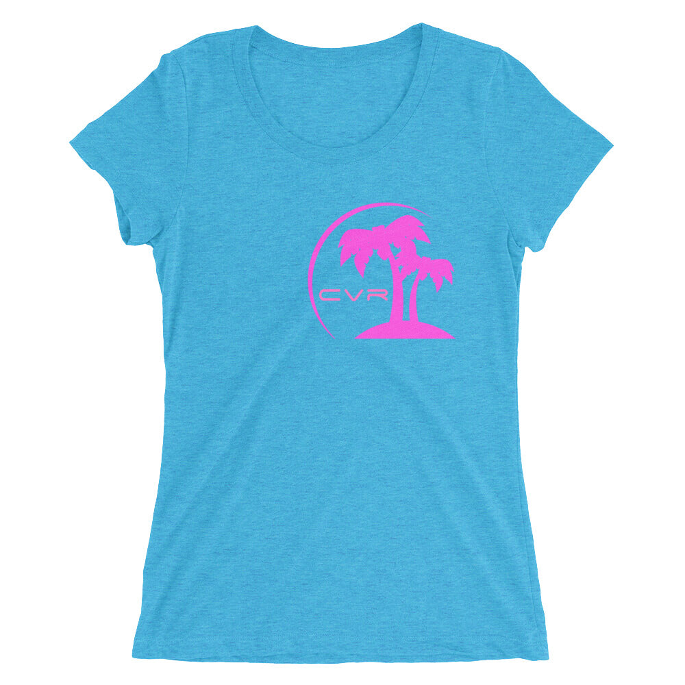 CVR Double Palm SFELV CVR Collection Short Sleeve Women’s t-shirt - California Vegan Republic Spring/Summer 2019