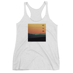 CVR Sunset SFELV CVR Collection Short Sleeve Women’s Tank Top - California Vegan Republic Spring/Summer 2019