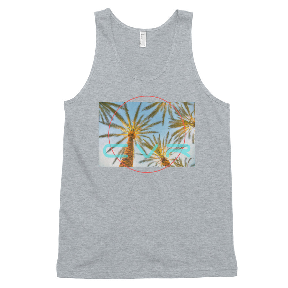 California Vegan Republic CVR Summer Palm Men's Tank Top SFELV Spring/Summer 2019 Collection