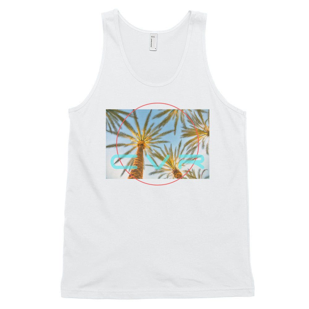 California Vegan Republic CVR Summer Palm Men's Tank Top SFELV Spring/Summer 2019 Collection