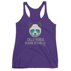 California Vegan Republic Panda SFElV Women's tank top