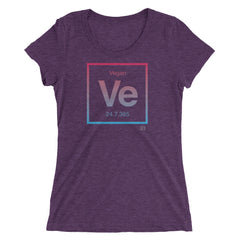 Ve Vegan 24.7.365 SFElV Elements Collection Women's short sleeve t-shirt