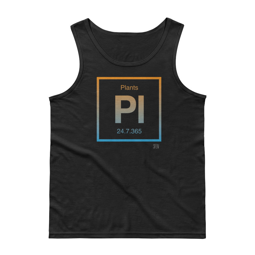 Pl Plants 24.7.365 SFElV Elements Collection Men's Tank Top