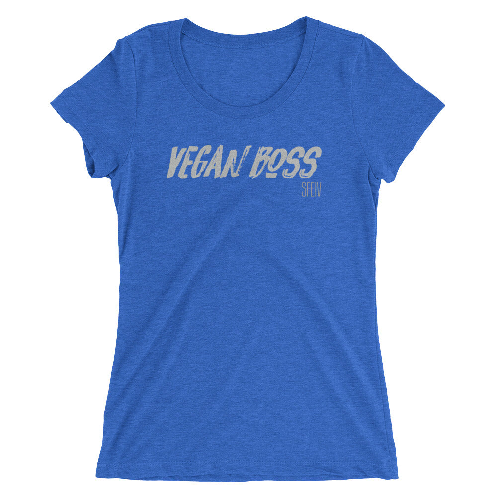 VEGAN BOSS SFElV Women's short sleeve t-shirt