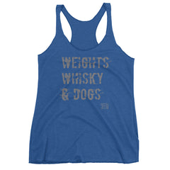Weights, Whisky & Dogs SFElV Women's tank top