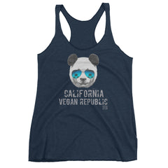 California Vegan Republic Panda SFElV Women's tank top