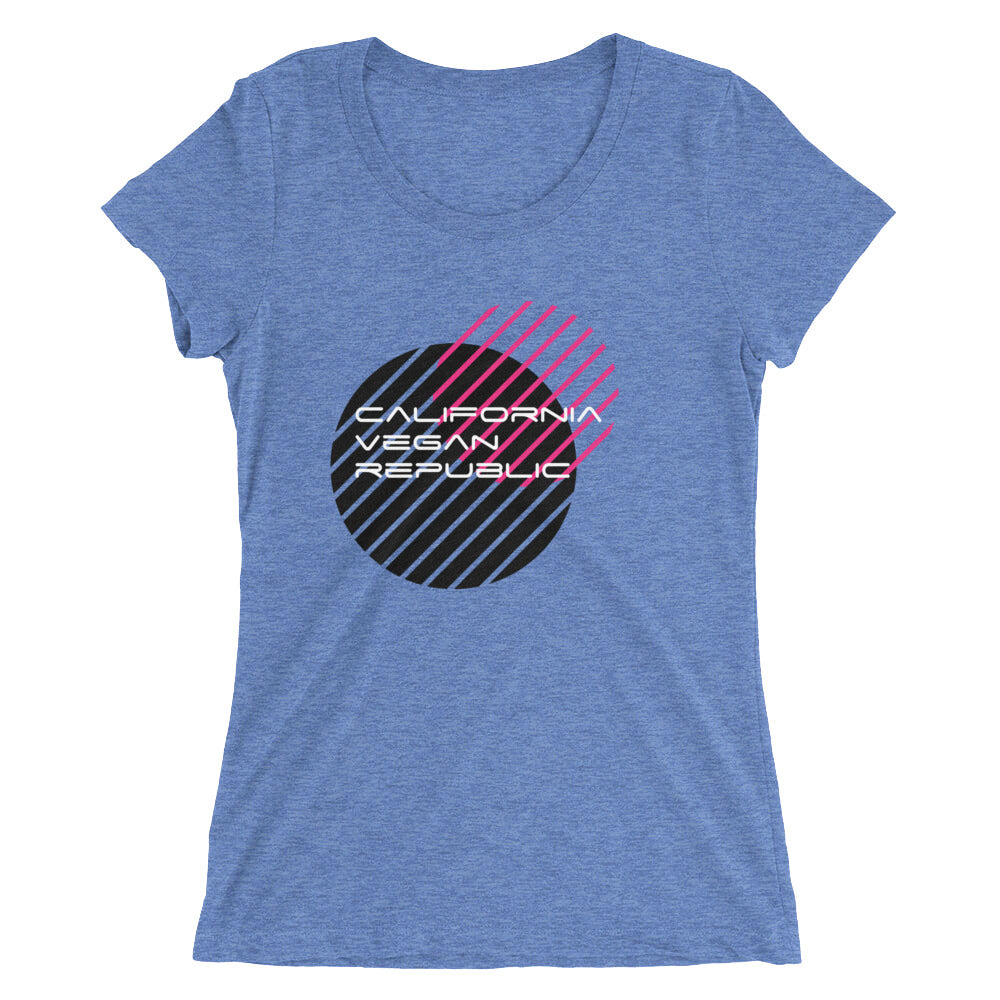 California Vegan Republic CVR Double Rise Women's T Shirt SFELV