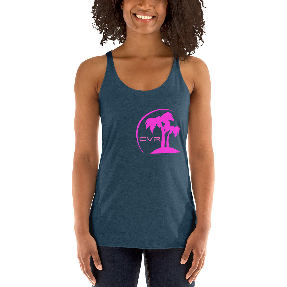 California Vegan Republic CVR Double Palm Women's Tank Top SFELV Spring Summer 2019
