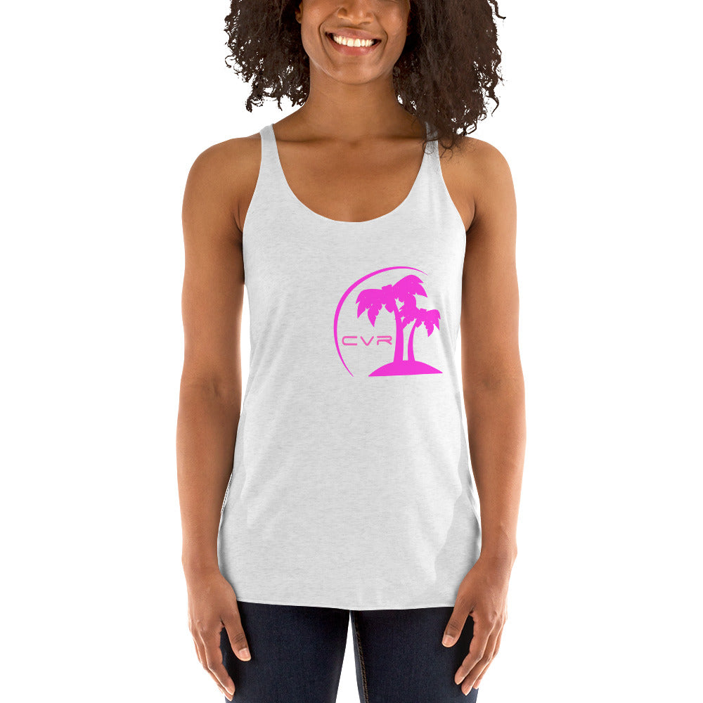 California Vegan Republic CVR Double Palm Women's Tank Top SFELV Spring Summer 2019