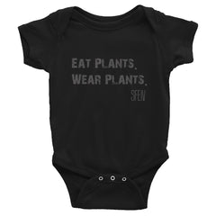 Eat Plants. Wear Plants. SFELV Infant Bodysuit