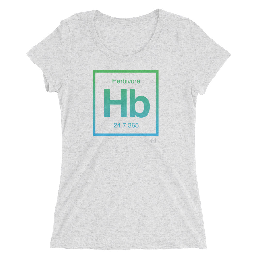Hb Herbivore 24.7.365 SFElV Elements Collection Women's short sleeve t-shirt