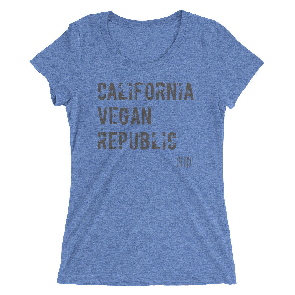 California Vegan Republic SFELV Women's short sleeve t-shirt