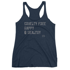 Cruelty Free, Happy & Healthy SFELV Women's tank top