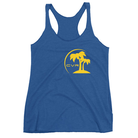 California Vegan Republic CVR Double Palm Women's Tank Top SFELV Spring/Summer 2019
