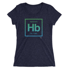 Hb Herbivore 24.7.365 SFElV Elements Collection Women's short sleeve t-shirt