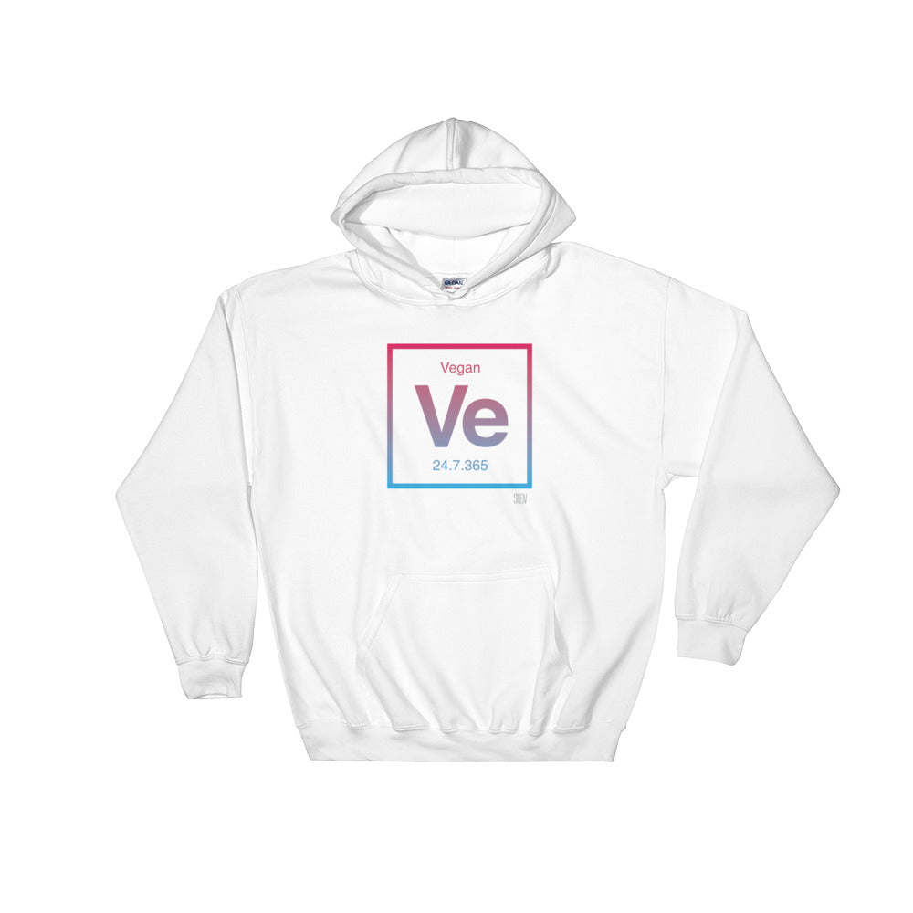 Ve Vegan 24.7.365 SFElV Elements Collection Unisex Hooded Sweatshirt