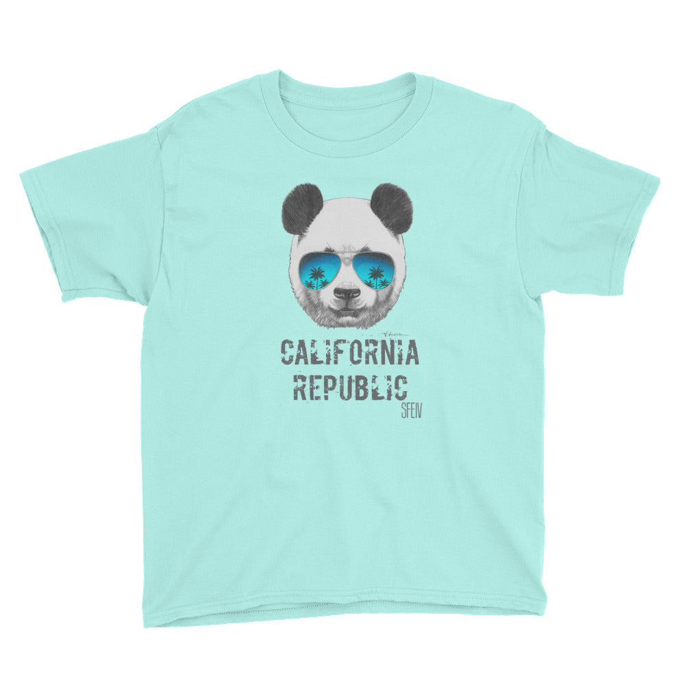 California Rebulic SFELV Boy's Short Sleeve T-Shirt